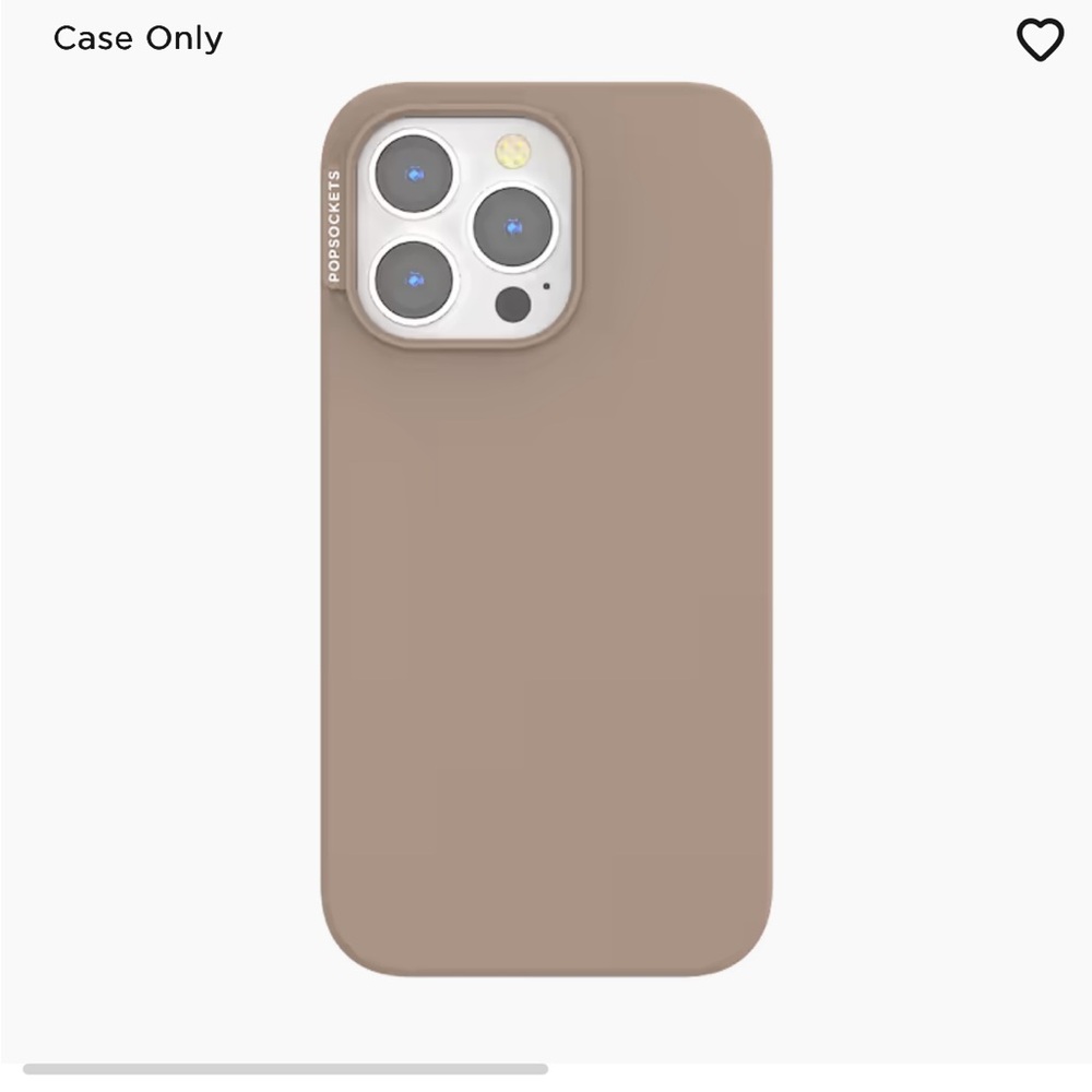 PopSocket Phone Case Latte IPhone 13 Pro